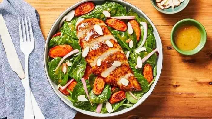 Example of one of the healthy meals available via Hello Fresh
